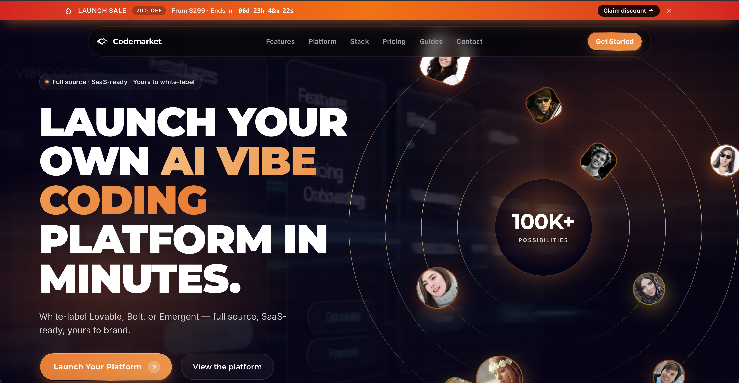 Vibecoder - Source code to launch your own AI vibecoding platform like Lovable